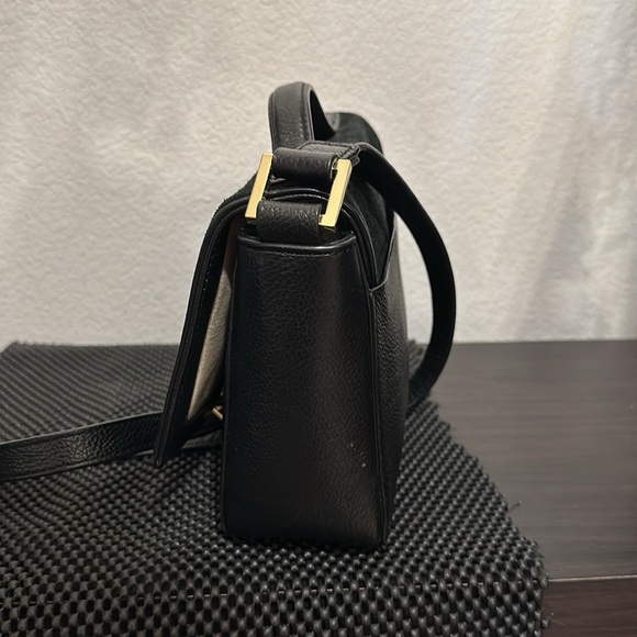 India Hicks The Lady P Bag Crossbody Purse Black Leather Bag Designer - Picture 4 of 15